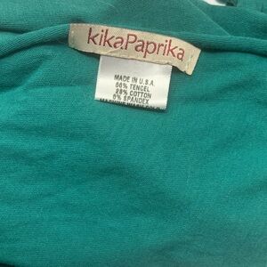 KikaPaprika Teal Scarf